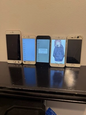 iphone 6 lot - for parts - 5 Phones - Image 1 of 3