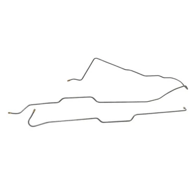 Brake Lines Right And Left Front Tubes 1976-86 Jeep CJ5 CJ7 CJ8 Stainless 2pc - Image 1 of 4