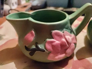 Vintage Roseville Milchkännchen und Zucker - Bild 1 von 11