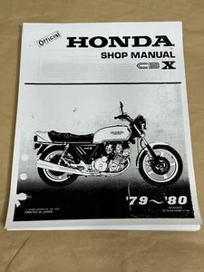 Service Shop Repair Manual 79 80 Honda CBX 1000 1050 Super Sport Six Cylinder - Picture 1 of 3