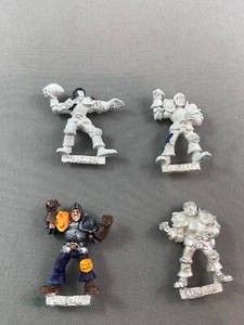 4 Reikland Reavers Linesman Human Players Blood Bowl The Empire Warhammer METALL - Bild 1 von 6