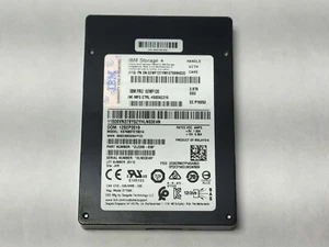 IBM FRU 02WF130 3.8TB 2.5 SAS SSD SOLID STATE DRIVE XS7680TE70014 100% HEALTH - Picture 1 of 2
