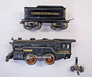 O gauge American Flyer steam engine (lot 7257) - Picture 1 of 7