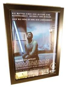 Star wars jedi knight 2 Werbeblatt Gerahmt Poster Ad Page framed Werbung  - Bild 1 von 2