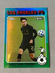 Futbolistas Christian Torres 2021 Topps cromo MLS 1975-76 #TF75-10 inserto de radiocontrol - Imagen 1 de 2