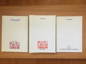 NOS Campagnolo Catalog Catalogue Brochure C-RECORD / CHORUS / FLUID DYNAM WHEELS - Picture 1 of 10