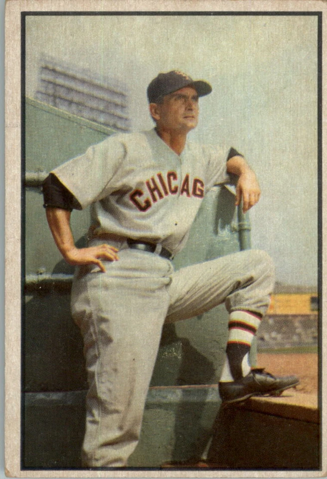 1953 Bowman Color #39 Paul Richards MG - GOOD - Image 1 of 1