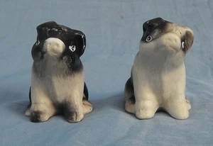 Vintage Anthroponomic Ceramic Pig Salt & Pepper Shakers - Picture 1 of 7