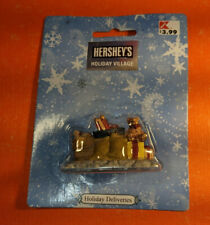 Hershey’s Holiday Village Chocolate Factory Cocoa Bean Boxes Cat Bear Bags gifts