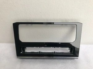Vw Touran 5T Air Conditioning Control Panel LCD Touch Cover Trim Black - Picture 1 of 4