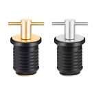 2x Universal Twist-Turn Marine Drain Plug T-Handle Drain Plug Replacement
