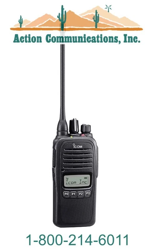 NEW ICOM IC-F2000S-89, UHF 450-512 MHZ, 4 WATT, 128 CHANNEL TWO WAY RADIO  - Image 1 of 1