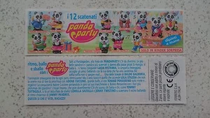 "BPZ ""Panda Party"" 1994 Italia, IMPRESIÓN DE CADENA - Imagen 1 de 1