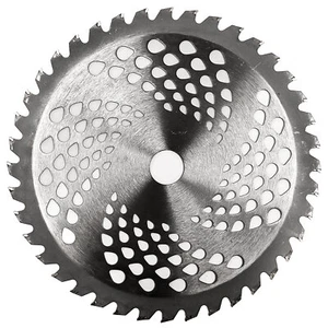 40 Teeth 9-Inch Lawn Trimmer Steel Blade, Garden Grass Weed Cutter Tool, Black - Picture 1 of 4