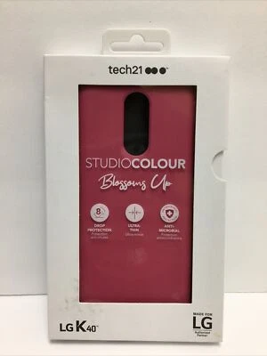 tech21 STUDIO COLOUR 8ft Drop Proof Anti-Microbial For LG K40 Blossoms #647 - Image 1 of 3