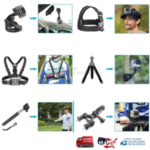 Genuine Go Pro Assorted GoPro Mounts, Grips, Straps & More - Replacement Parts - Picture 1 of 7