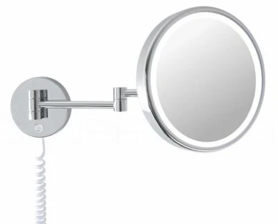 DEUSENFELD KL70CT - Wand LED Kosmetikspiegel groß, Farbverstellung 7-fach Ø25cm - Bild 1 von 4