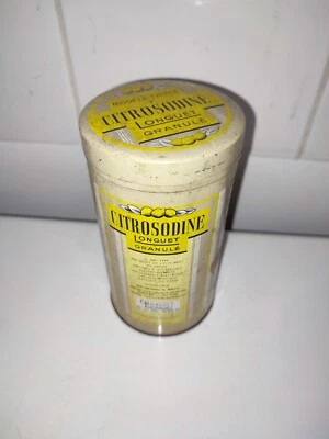 CITROSODINE MÉDICAMENT PHARMACIE BOITE TOLE LITHO PUB ANCIENNE MÉDECINE - Photo 1/4