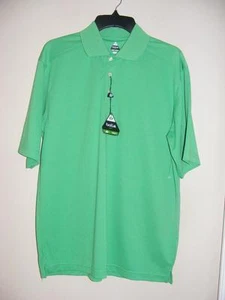 New $55 BOLLE Kelly Green golf shirt S SMALL QUICK DRY UV PRO - Picture 1 of 3