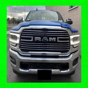 Chrome Grille Overlay 7 PCS FITS 22 23 24 25 Dodge RAM TRUCK 3500 w/ 7-bar grill - Picture 1 of 7