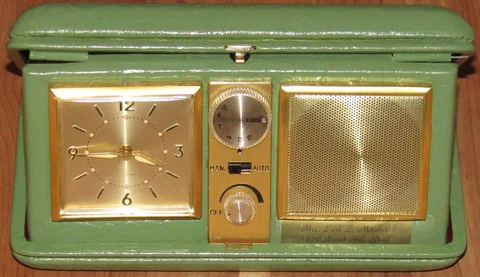 1969 MAPES INVITATIONAL GOLF TOURNAMENT PRESENTATION RADIO ALARM w/BOX, ENCORE Cover