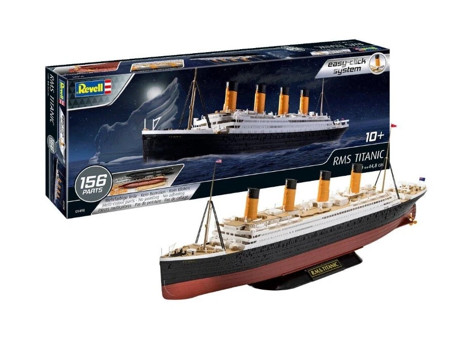 Revell 05498rms Titanic 10modellino in Scala 1 600level 2orginalgetreue (uc8)
