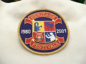 NX- PARCHE BORDADO FESTIVALES HERENCIA 1980-2001 #24945 - Imagen 1 de 8