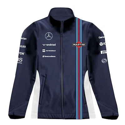Chaqueta de pista Williams Martini Racing Team Softshell para mujer Foto 1 de 2