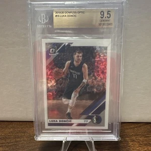 2019-20 Panini Donruss Optic Luka Doncic #16 BGS 9.5 GEM MINT - Picture 1 of 2