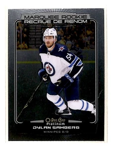 2022-23 O-Pee-Chee Platinum Marquee Rookie Dylan Samberg RC Winnipeg Jets #220 - Imagen 1 de 2