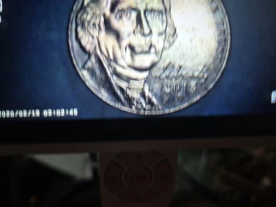 2015 D Jefferson Nickel wtih Obverse Machine Doubling Error - Image 1 of 4