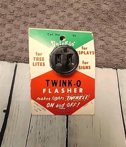 TWINK-O ADAPTER YULEGLO Twinkle LICHTBLINKER BLINKEND 15-100W 120V NOS - Bild 1 von 3