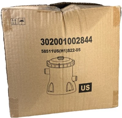 Bestway Above Ground Pool Cartridge Pump Filter 58511US H1 S22-05 302001002844 - Image 1 of 4