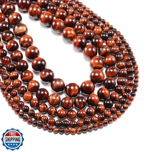 malahill Perline di Pietre Preziose per Creazione Gioielli, Vendute per Sacchetto 5 Fili All'interno, Re - Foto 1 di 4