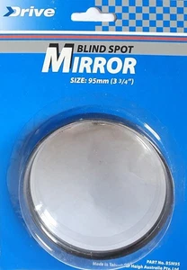 Espejo de punto ciego Drive 95 mm 3 3/4 pulgadas vista panorámica respaldo autoadhesivo - Imagen 1 de 2