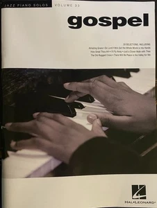Gospel Noten Jazz Klavier Soli Reihe Band 33 Klavier Solo Notenbuch - Bild 1 von 2