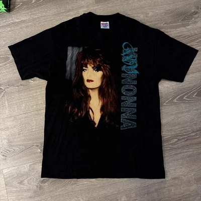 Camisa Wynonna Judd Adulto L 1994 Tell Me Why Gira de Conciertos Puntada Única De Colección Defecto Foto 1 de 4