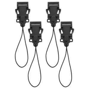 4 Pcs Camera Strap Buckle Quick Release Clamp Lanyard Wrist Clip - Picture 1 of 12