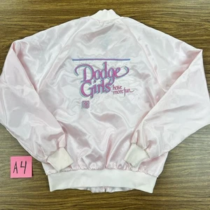 Chaqueta de satén vintage mediana para mujer Dodge Have More Fun Cummins Ram Mopar años 80  - Imagen 1 de 9