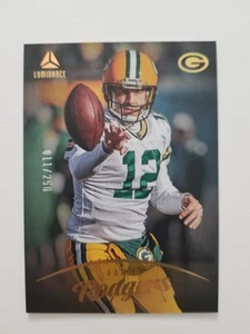 2023 Panini Luminance Gold /250 Aaron Rodgers #80 - Picture 1 of 2