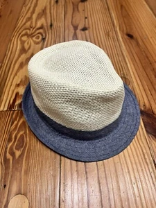 Cappello da Pesca Fedora Blu Starting Out per Ragazzo, Taglia Unica - Foto 1 di 4