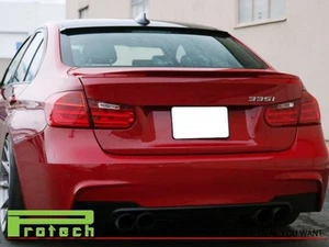 BMW F30 Performance Trunk Spoiler AC Roof Lip 320i 328i 335i 4Dr Paint 668 Black - Picture 1 of 3