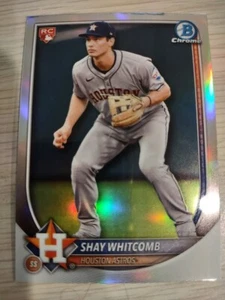 Bowman Chrome Shay Whitcomb Red Refractor RC 2025 redención de novato - Imagen 1 de 1