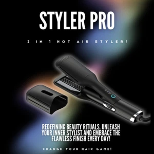 Duet Style - StylerPro - Hot Air Styler - Hair Straightener - Hair Dryer Not GHD - Picture 1 of 6