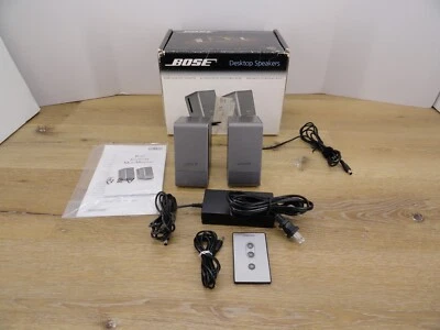 Bose Computer MusicMonitor Computer Desktop Speakers IOB/ Remote - Image 1 of 4
