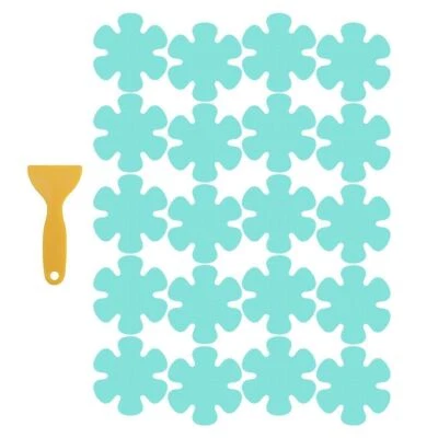 20/40/80X Non-Slip Flower Safety Treads Applique Stickers Bath Strips Tub Shower - Image 1 of 4