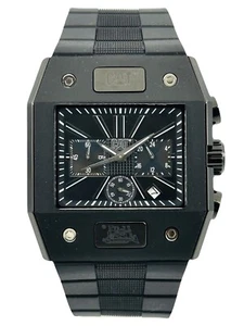 Caterpillar CAT N4.163.21.121 Multifunction Black Rubber Strap Watch - Picture 1 of 23