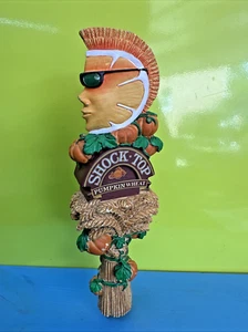 Shock Top PUMPKIN WHEAT BEER Tap Handle 8" Short Shifter BAR PUB Knob Handle - Picture 1 of 8