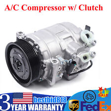 Air A/C Compressor w/ Clutch For BMW 325i 328i 330i 528i 525i 530i M3 2006-2013