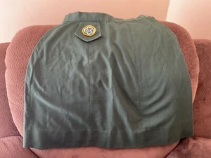 Vintage Girl Scout Uniform Skirt, Dark Green, NewYork On Tag Inside - Picture 1 of 6